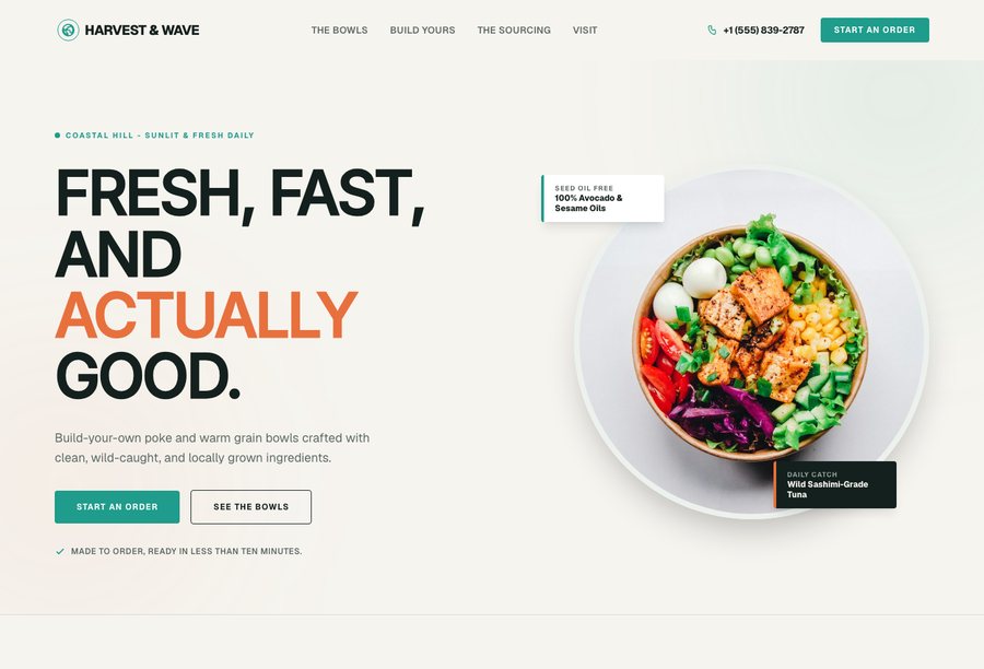 A website we built